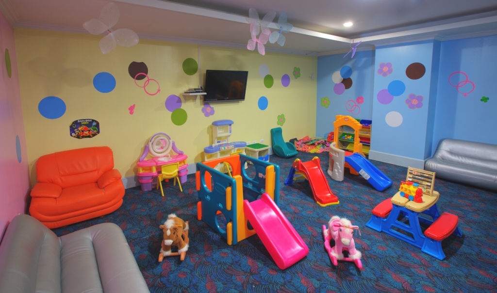 The Royal Orchid children’s playroom